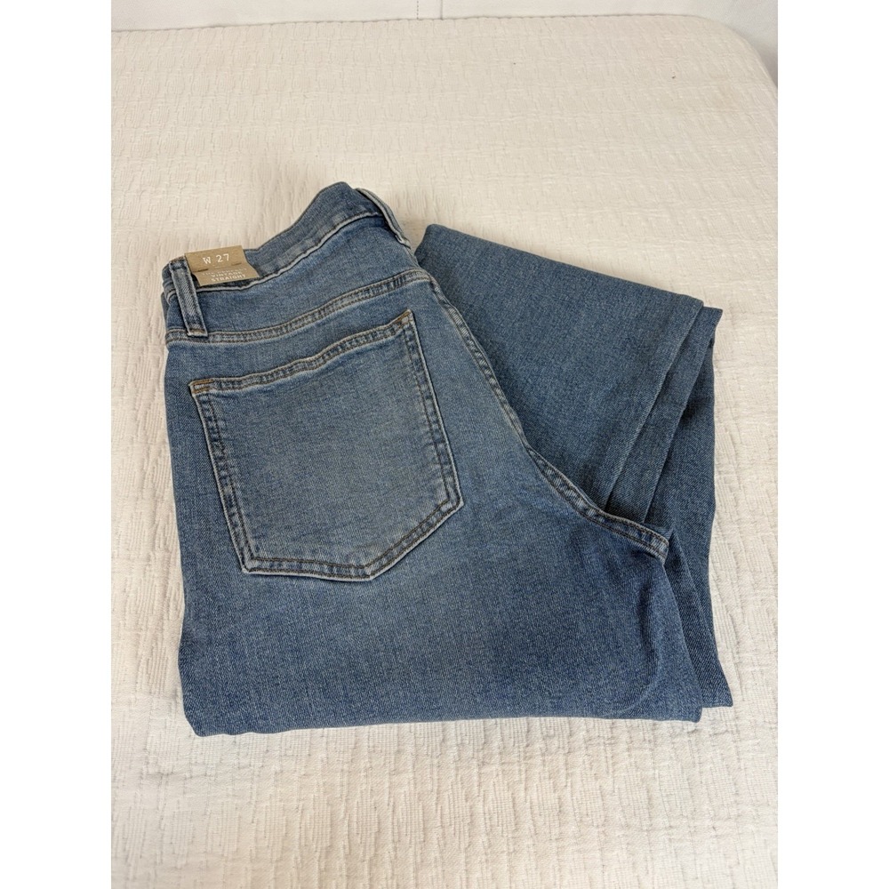 NWT!! Madewell The Perfect Vintage Women's  Straight Crop Jeans, Size 27
